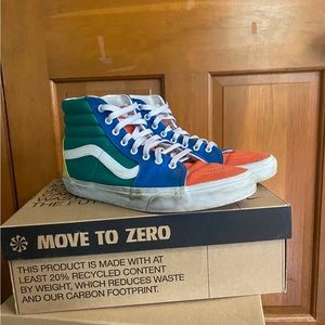 Vans Multi Color Size 11